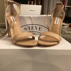 Steve Madden Carrson Blush Leather Heels